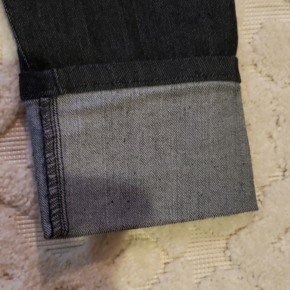 Black Blue Jean's with Rhinestone size 7 - Picture 6 of 9